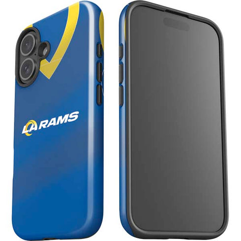 NFL Los Angeles Rams Team Jersey iPhone 16 Impact Case